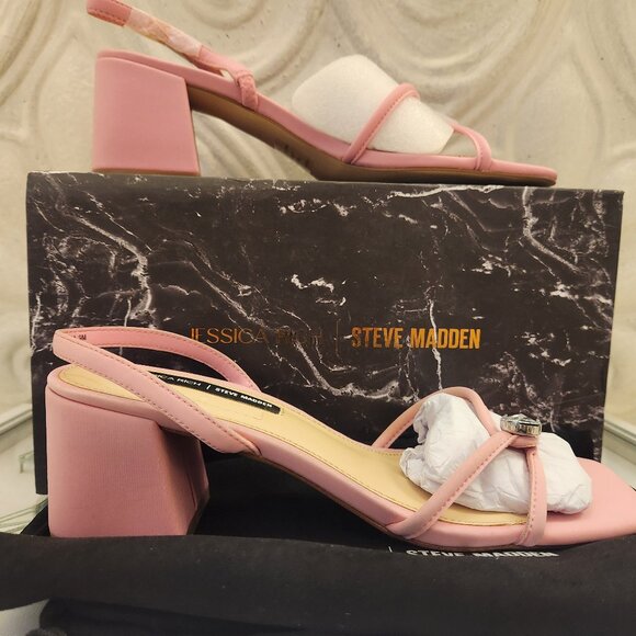 Jessica Rich Steve Madden "Anya" Pink Sandals. NIB. Size: various - Picture 1 of 13